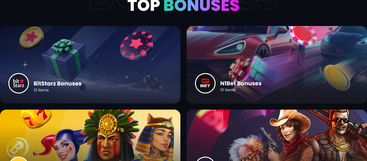 Top bonus collection cards for iGuild players